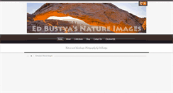 Desktop Screenshot of edsnatureimages.com